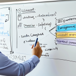 **

"A marketing consultant in a modern office setting, fully clothed in business casual attire, presenting social media strategy insights on a whiteboard. The whiteboard displays keywords like "SEO," "Engagement," and "Community." Professional, well-lit photography, perfect anatomy, natural pose, safe for work, appropriate content, fully clothed, family-friendly, depicting a professional environment."

**