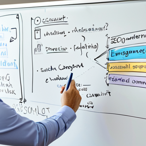 Home 7 **
"A marketing consultant in a modern office setting, fully clothed in business casual attire, presenting social media strategy insights on a whiteboard. The whiteboard displays keywords like "SEO," "Engagement," and "Community." Professional, well-lit photography, perfect anatomy, natural pose, safe for work, appropriate content, fully clothed, family-friendly, depicting a professional environment."
**
